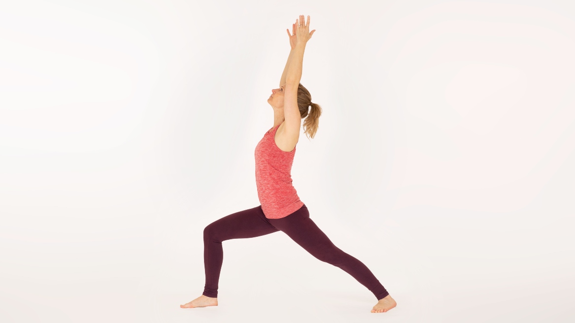 Warrior 1 Pose |Virabhadrasana 1 | Ekhart Yoga | Ekhart Yoga